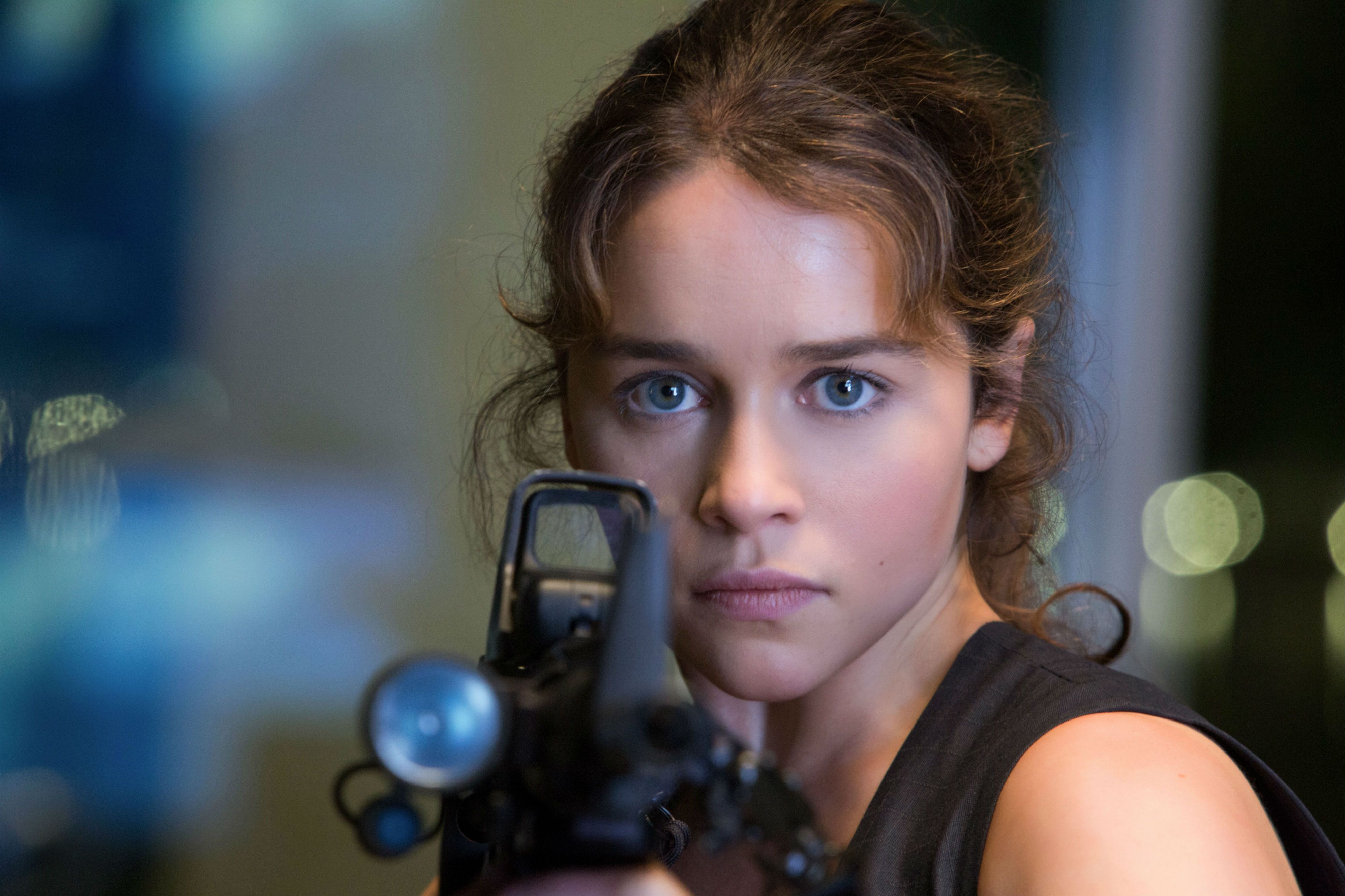 Emilia Clarke stars in Terminator Genisys as Sarah Connor 