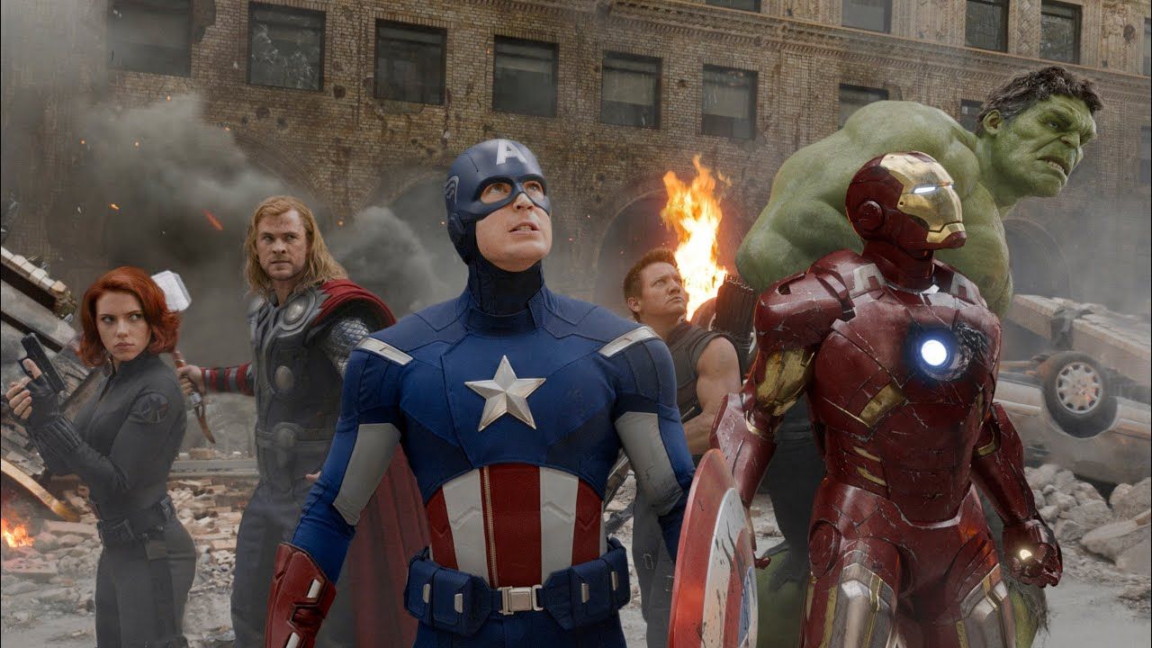 The Avengers assemble to fight the Chitauri.