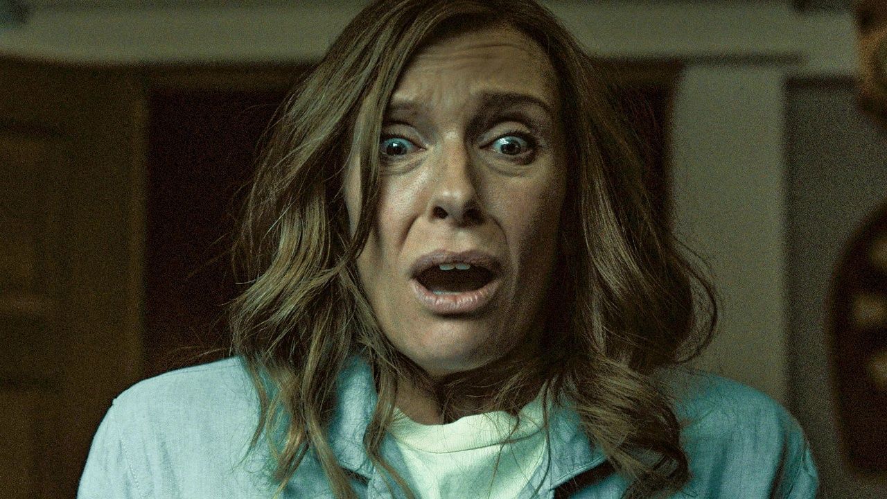 Toni Colette screams in Hereditary