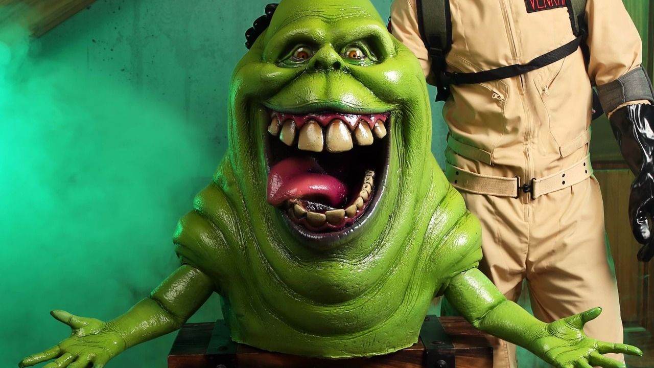 Complete Your Ghostbusters Collection with LifeSize Slimer Prop