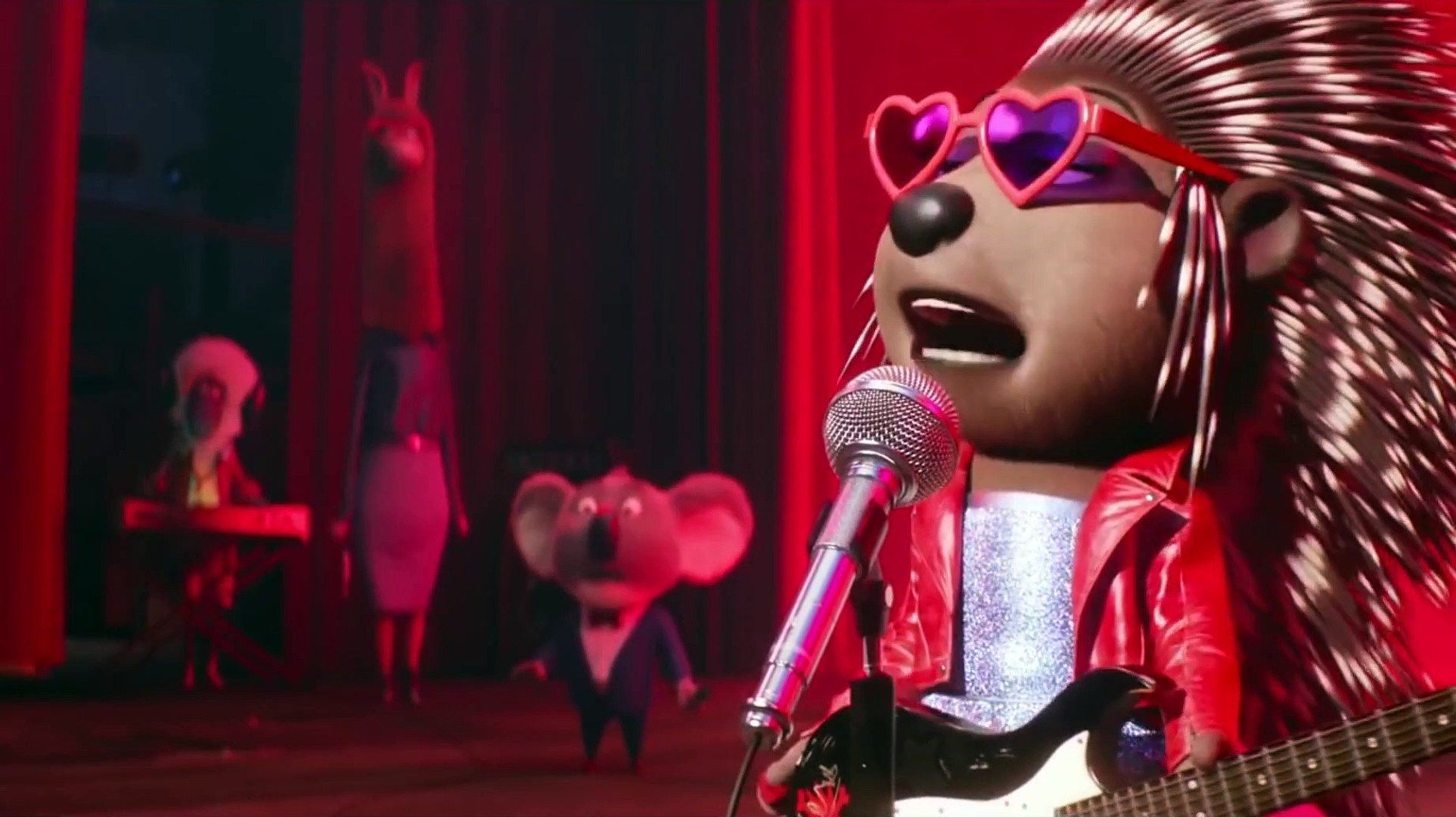 Set set sing. Sing a song. Эш из зверопоя 2. Ash зверопой. Аш сет.