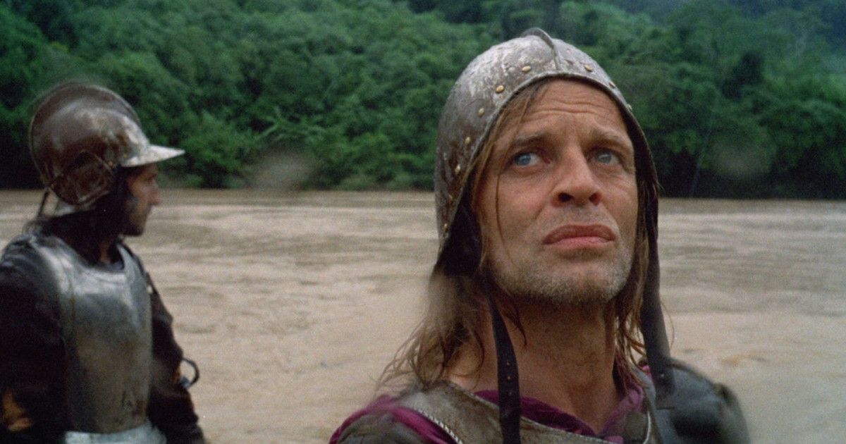 Klaus Kinski in Aguirre, The Wrath of God. 
