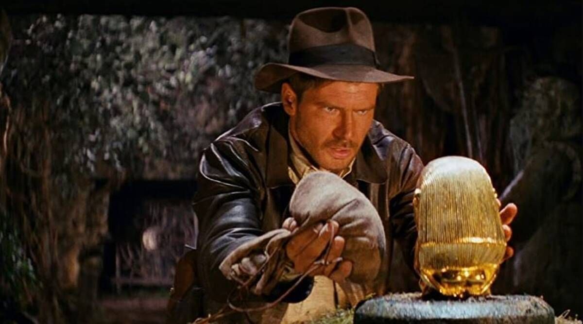 Harrison Ford in Indiana Jones Raiders of the Lost Ark.