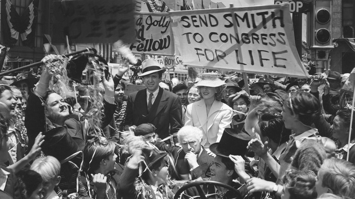 James Stewart in Mr. Smith Goes to Washington (1939) 