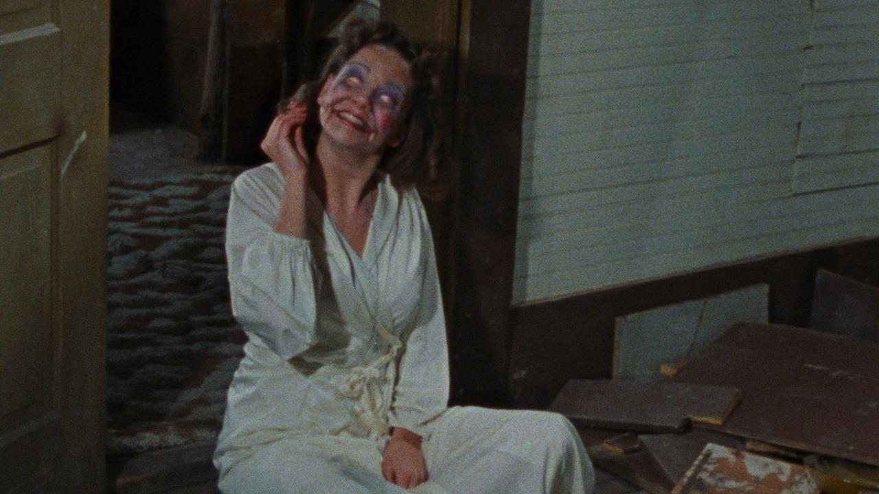A demon-possessed young woman is all dolled-up in The Evil Dead