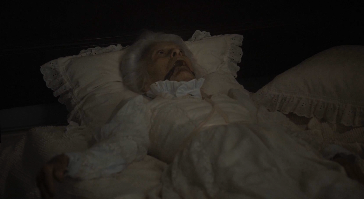 Judith Roberts is poisoned in bed in The Last Thing Mary Saw 