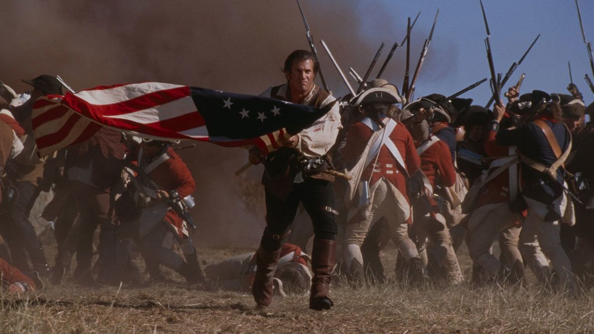 Mel Gibson in The Patriot.