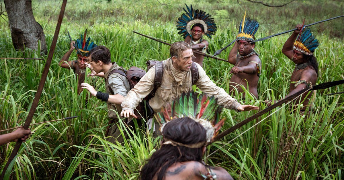 Tom Holland and Robert Pattinson in The Lost City of Z.