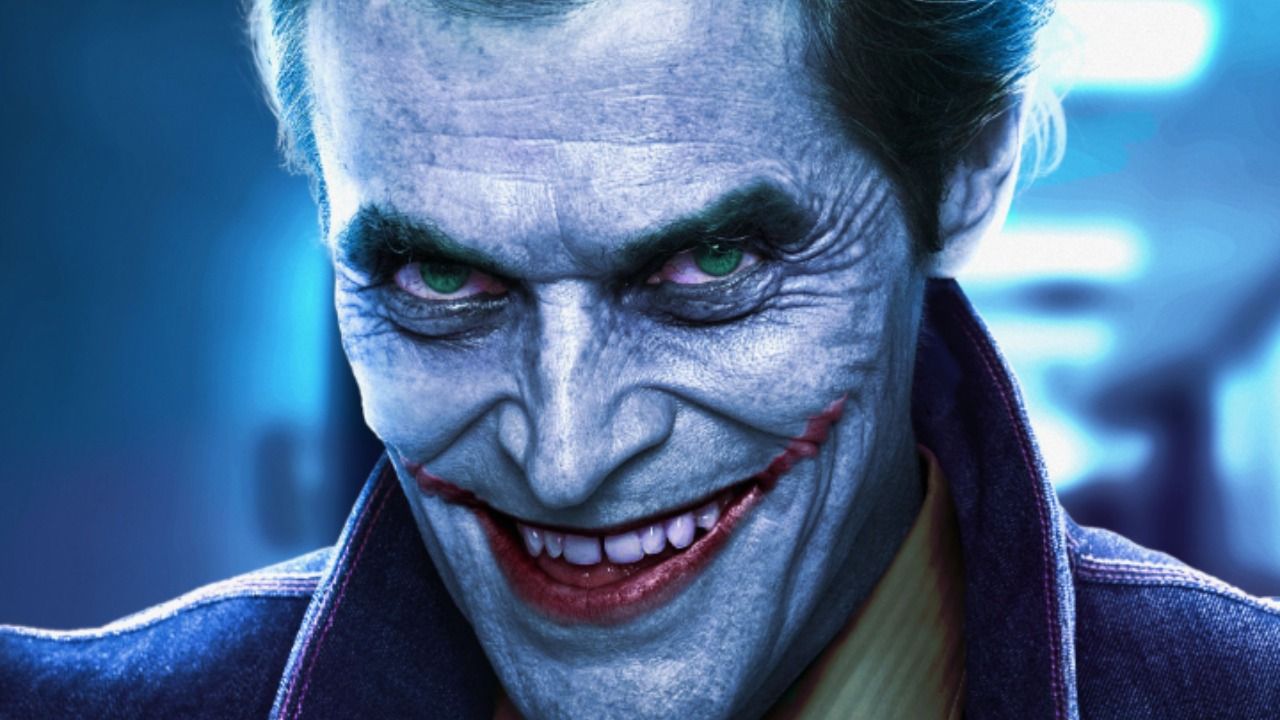 Willem Dafoe imagined as the Joker - fan art
