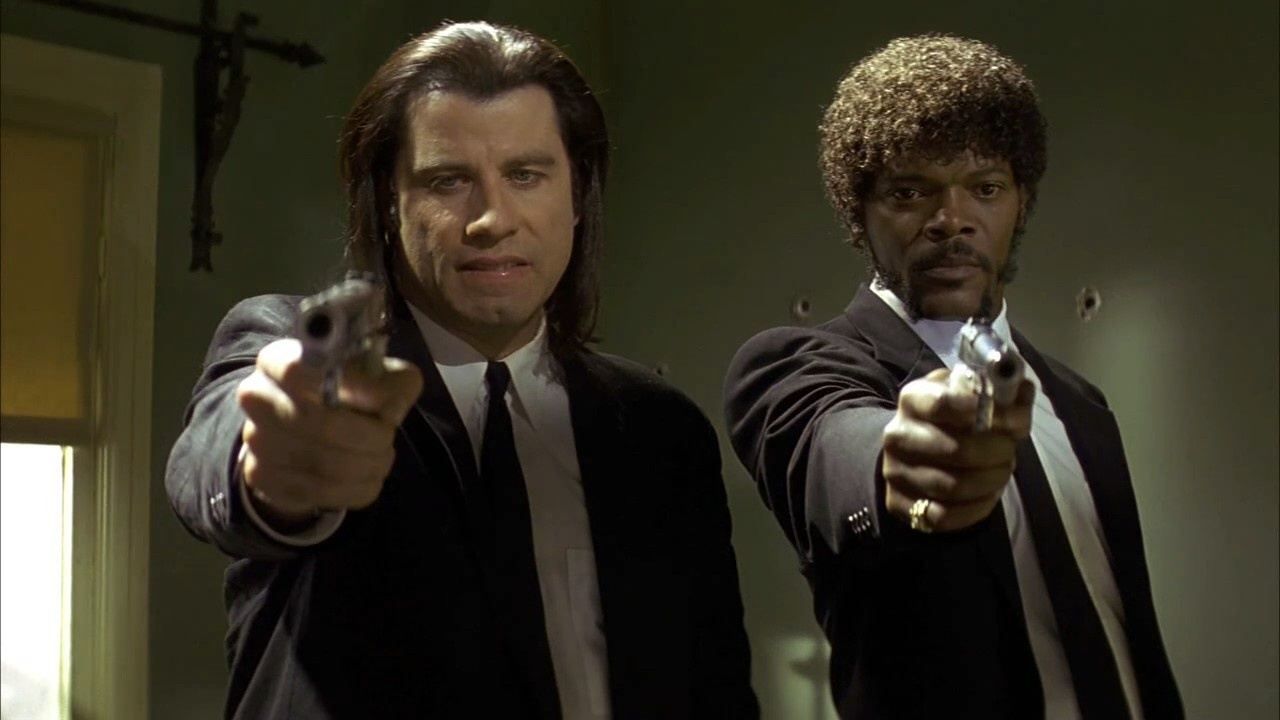 Bullet Holes Pulp Fiction