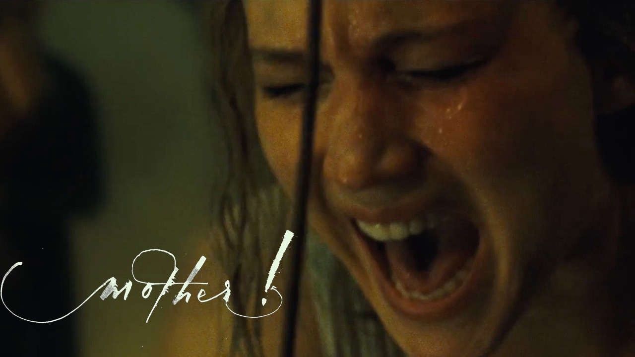 Jennifer Lawrence screams in Mother!