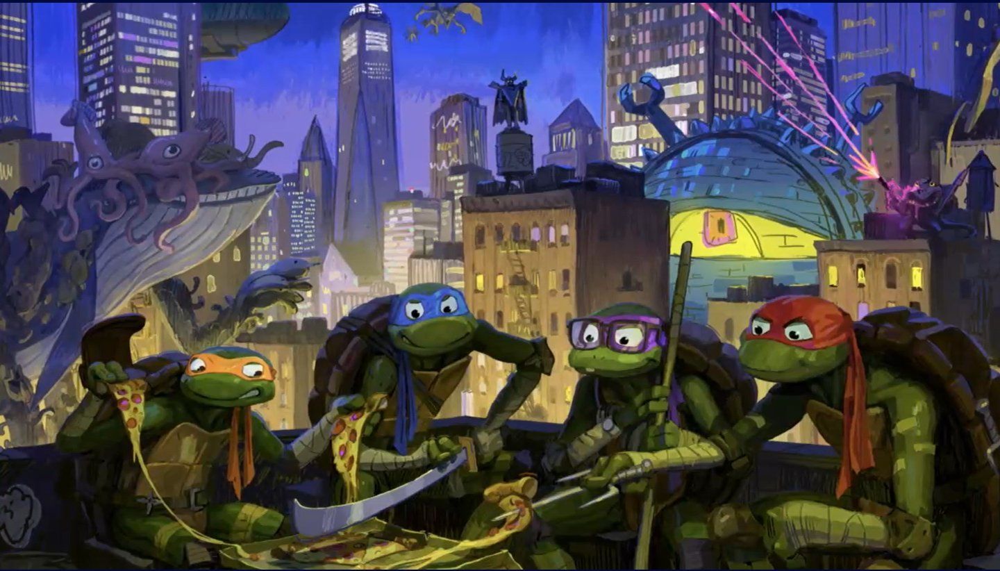 New Teenage Mutant Ninja Turtles Concept Art Released; Villain Movies