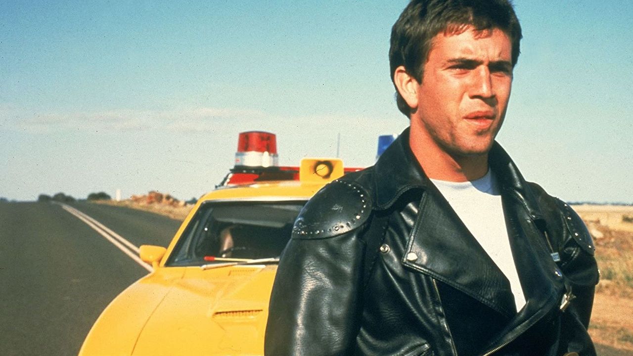 Mel Gibson in Mad Max.