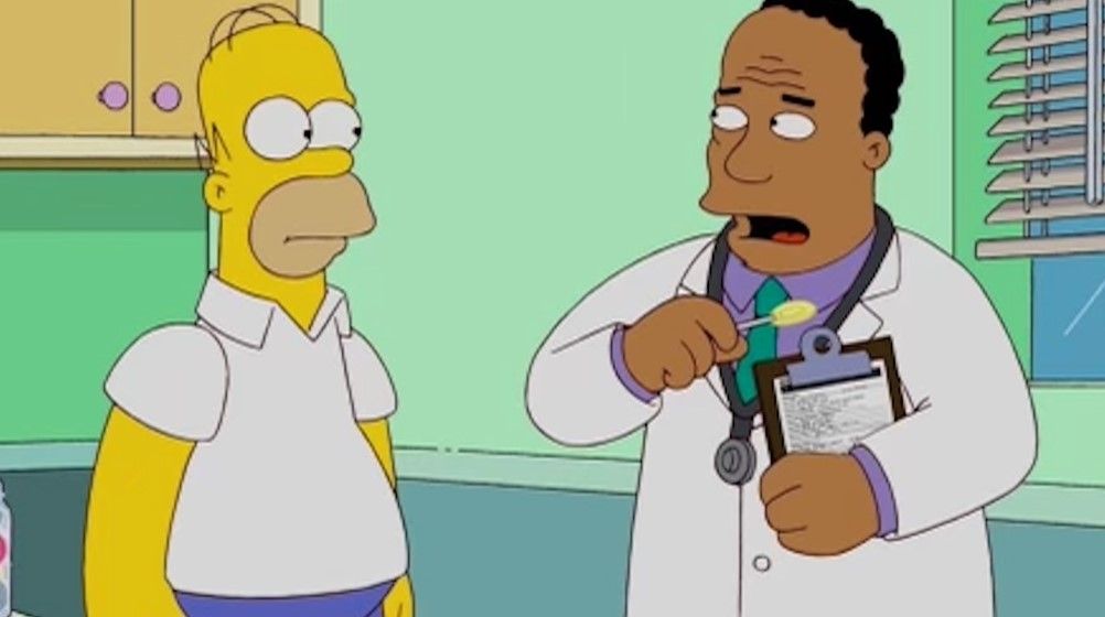 The Simpsons- Homer Dr. Hibbert