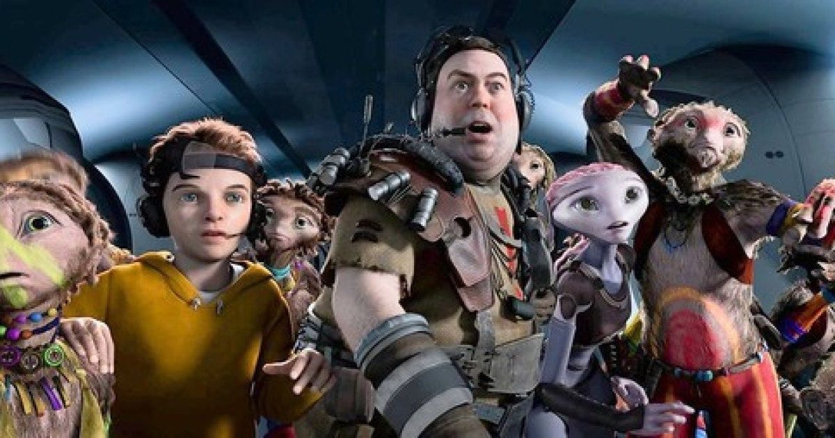 Characters from Mars Needs Moms