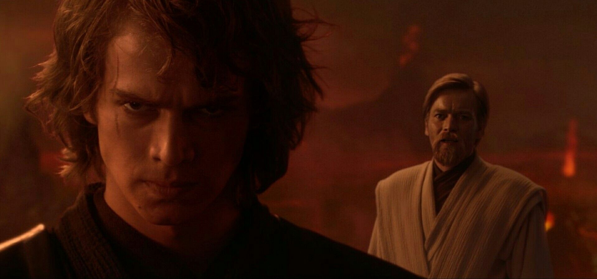 Anakin Skywalker Obi-Wan Kenobi Revenge of the Sith 2005