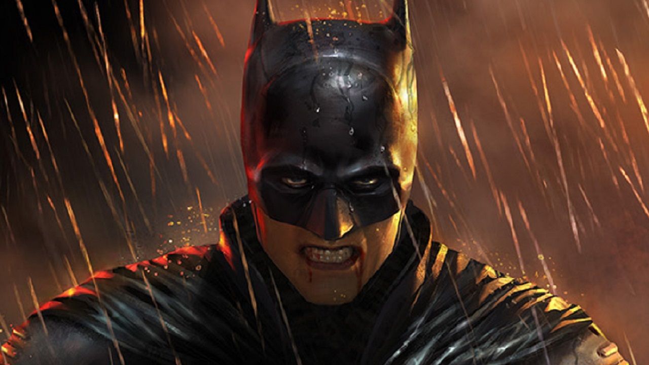 The Batman Gets Bloody and Brutal in Alon Chou and BossLogic Poster
