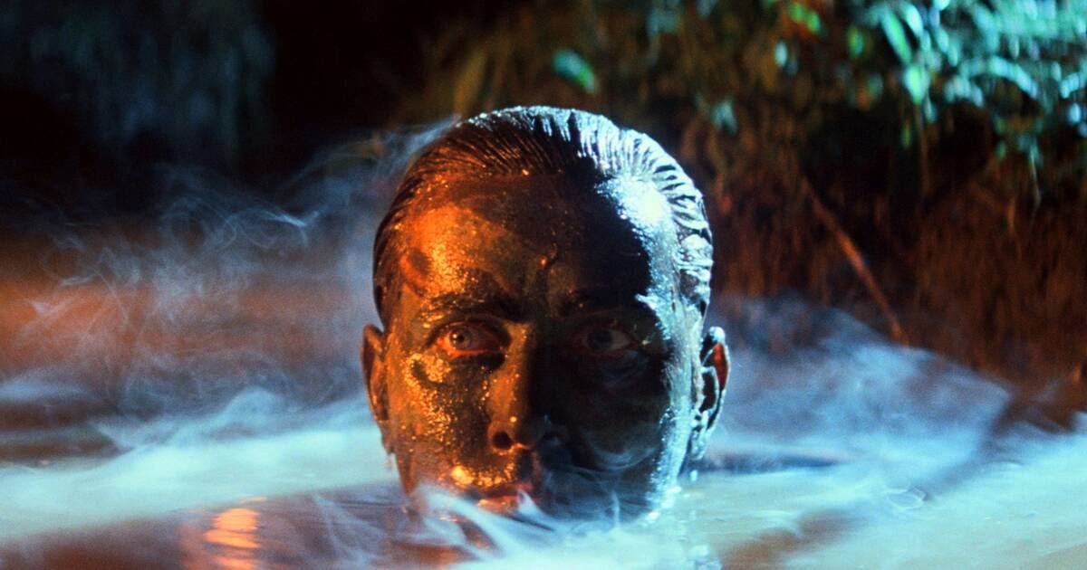 Martin Sheen in the mud in Apocalypse Now