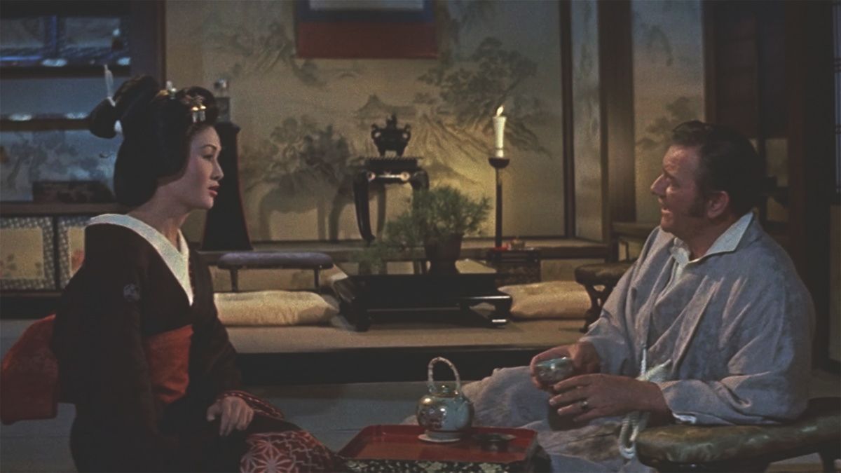 Barbarian (John Wayne) and the Geisha (Eiko Ando)