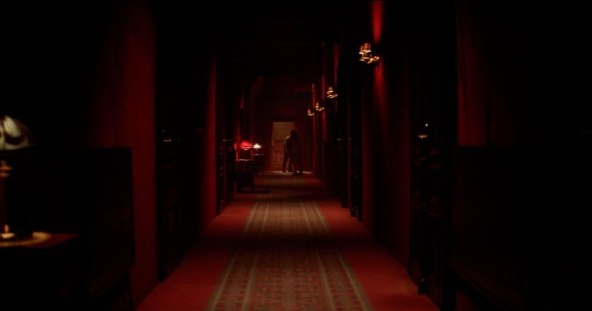 A very dark hallway in Cadaver
