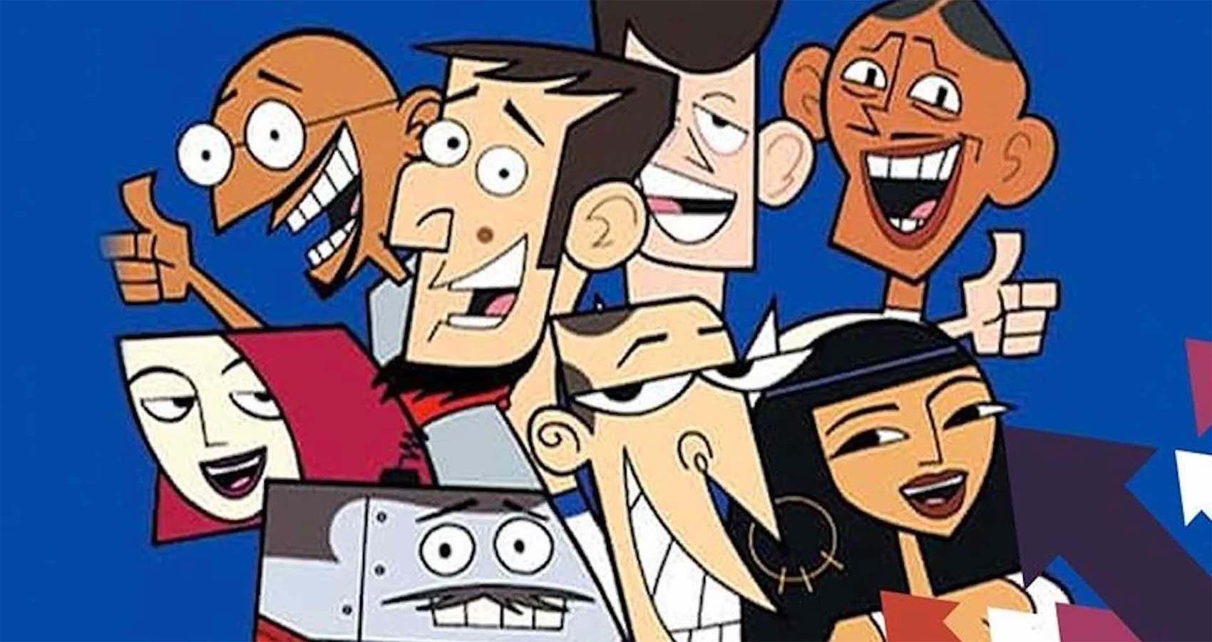 The characters of Clone High.