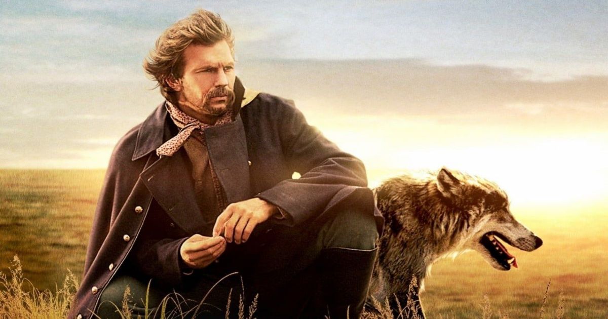 Costner in Dances With Wolves
