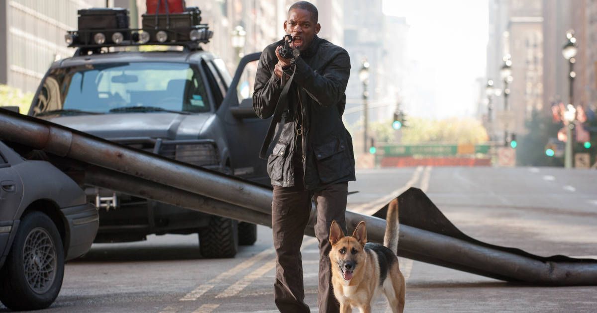 I Am Legend Will Smith and Dog