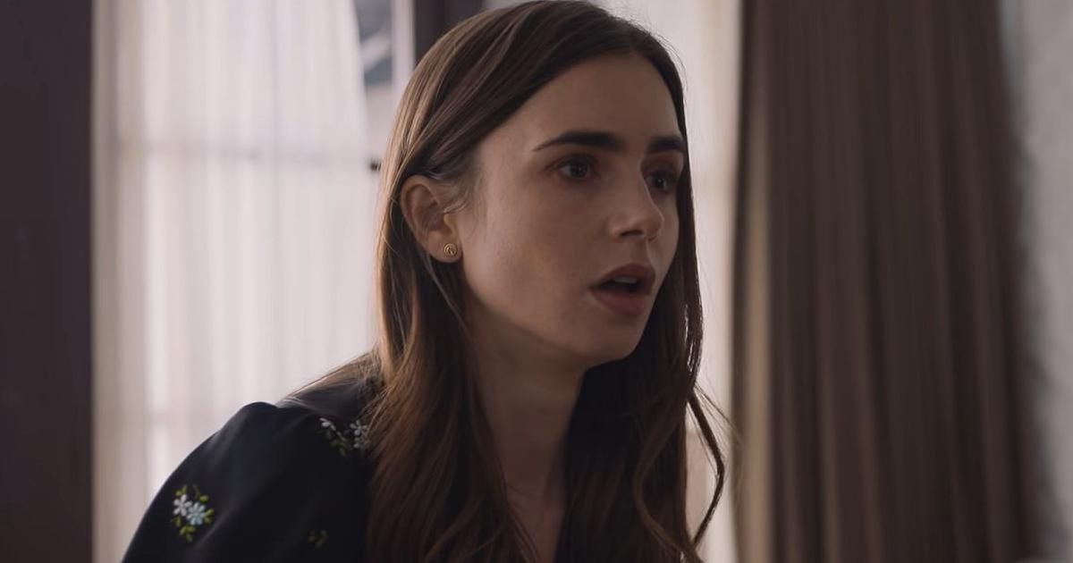 Lily Collins as Wife in Windfall