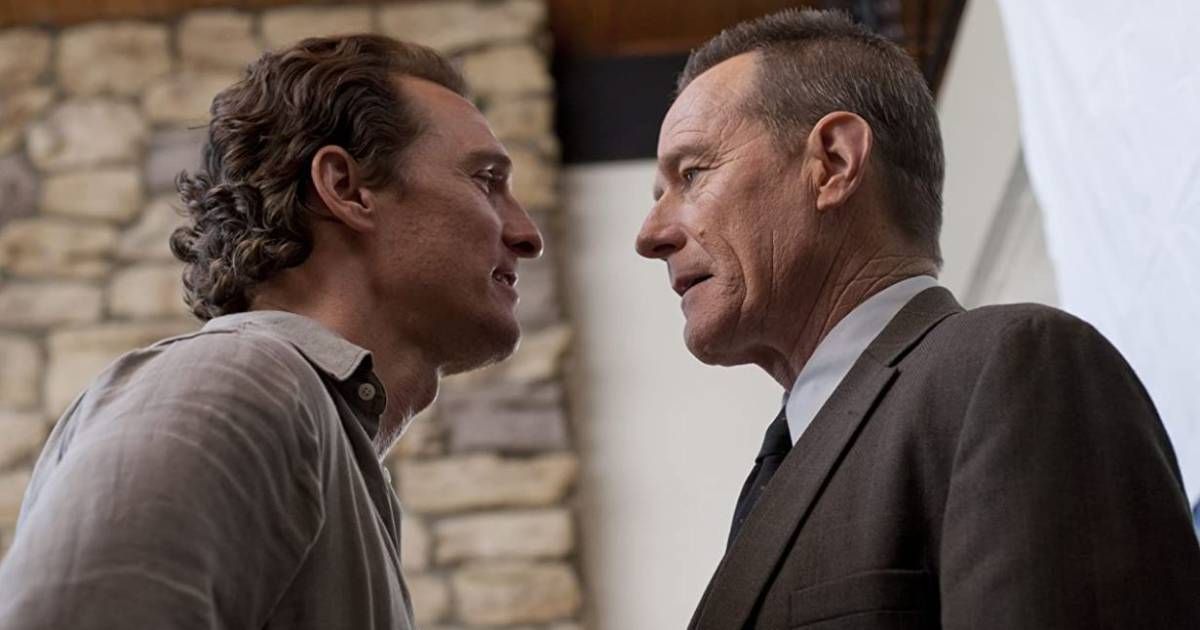 Matthew McConaughey and Bryan Cranston in The Lincoln Lawyer (2011)