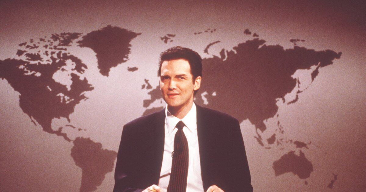 Norm Macdonald on SNL at the Weekend Update Desk