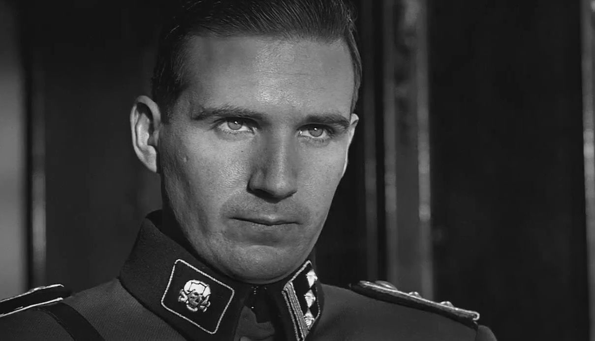 Shindlers List villain Goth, played by Ralph Fiennes