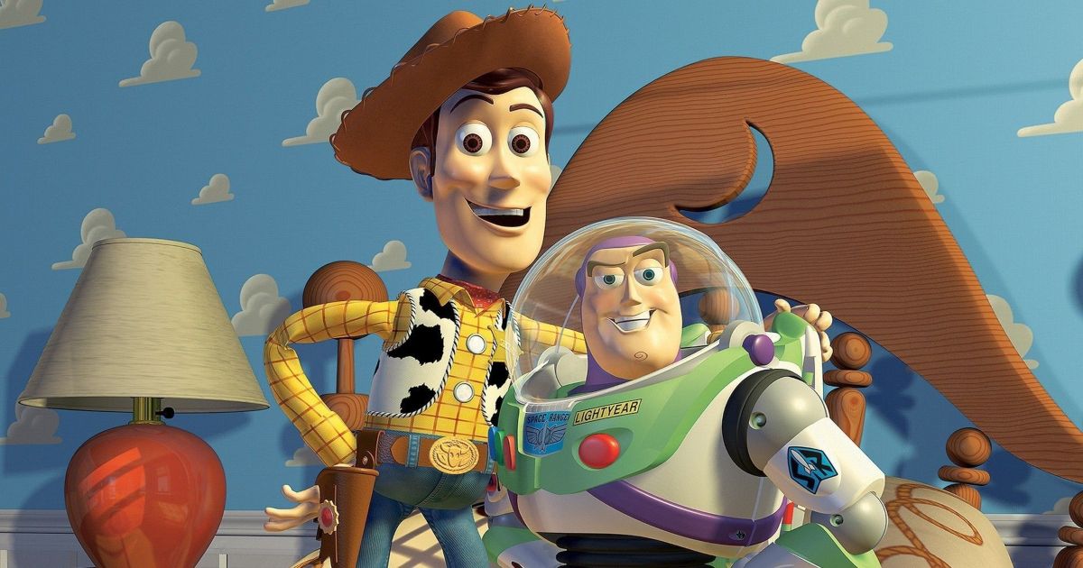 Buzz y Woody en Toy Story