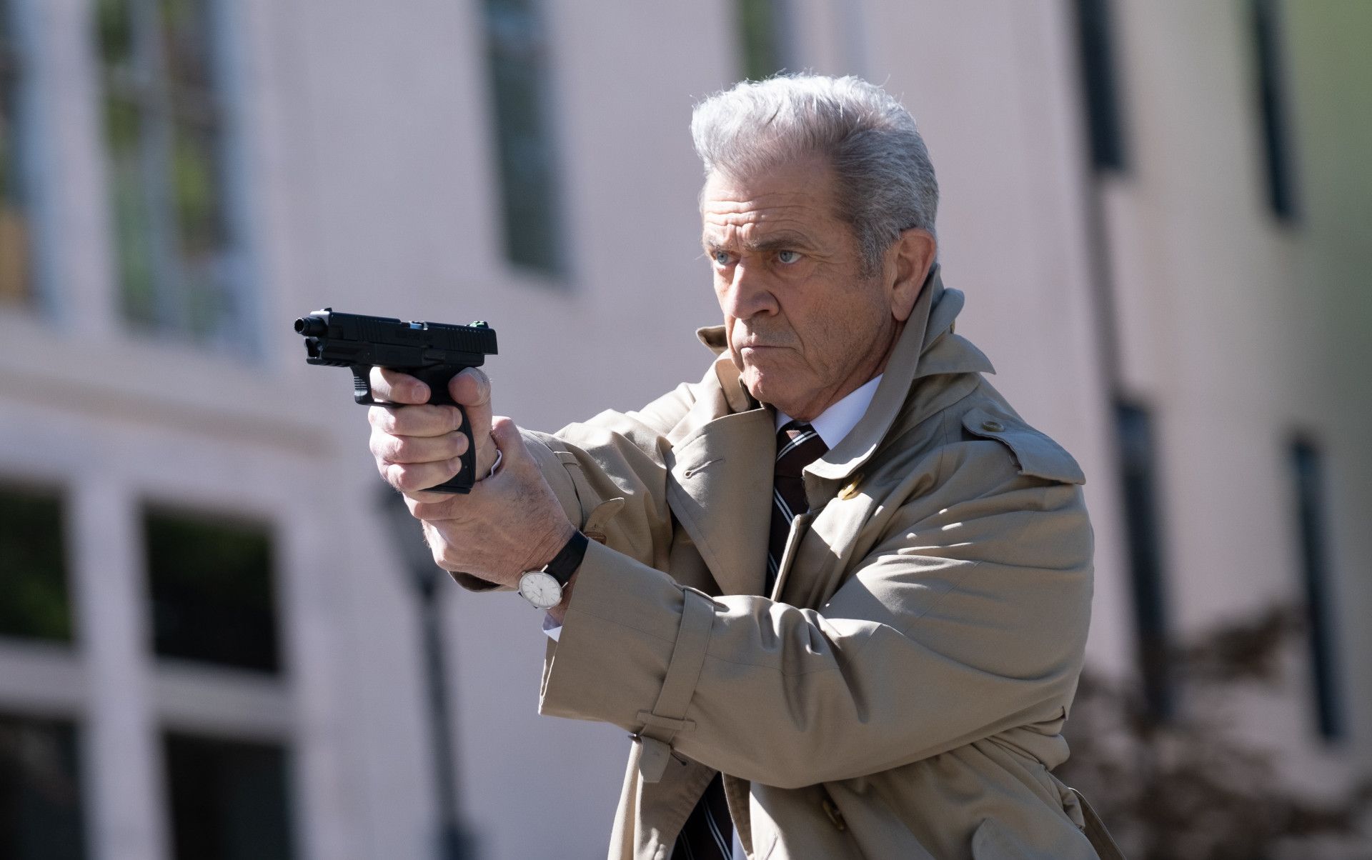 #Agent Game Trailer Sees Mel Gibson Back In His Action Comfort Zone