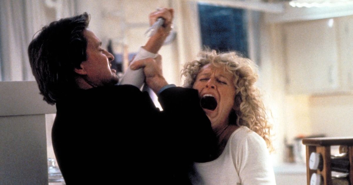 A scene from Fatal Attraction