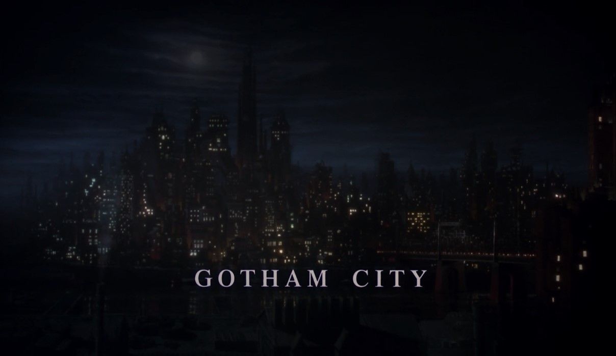 Gotham City: as if hell had erupted through the sidewalks and kept on growing