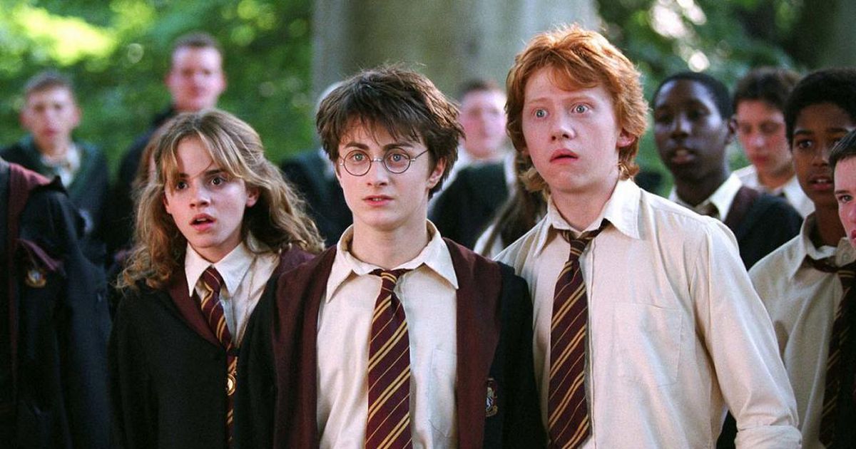 Hermione, Harry and Ron from Harry Potter
