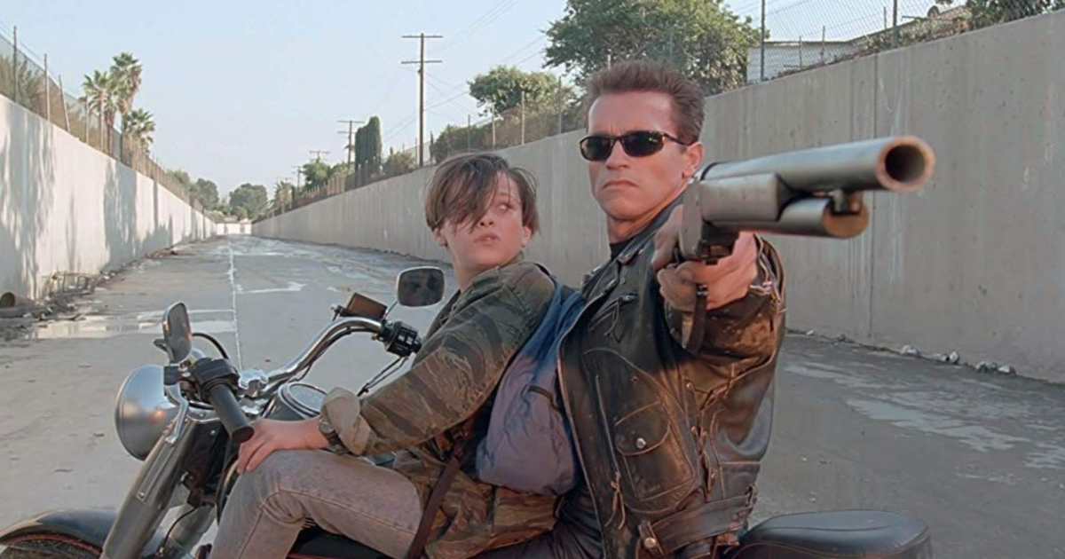 Furlong Schwarzenegger Terminator 2 Judgement Day 1991 Carolco