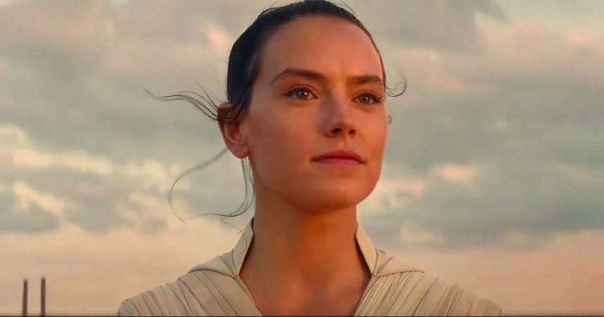 Daisy Ridley in Star Wars as Rey