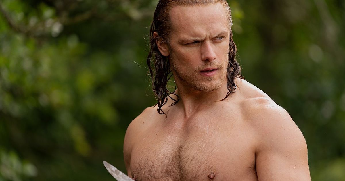 Sam Heughan in Outlander