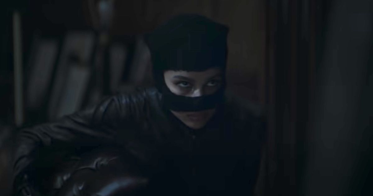 Zoë Kravitz as Selina Kyle/Catwoman in The Batman