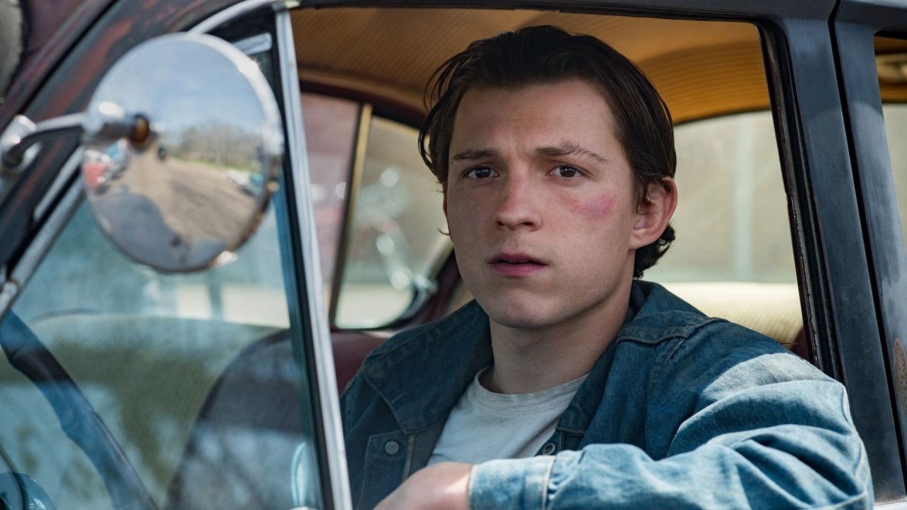 Tom Holland in The Devil All the Time