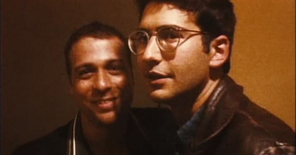 A young Jon Benjamin and Sam Seder in whos-the-caboose