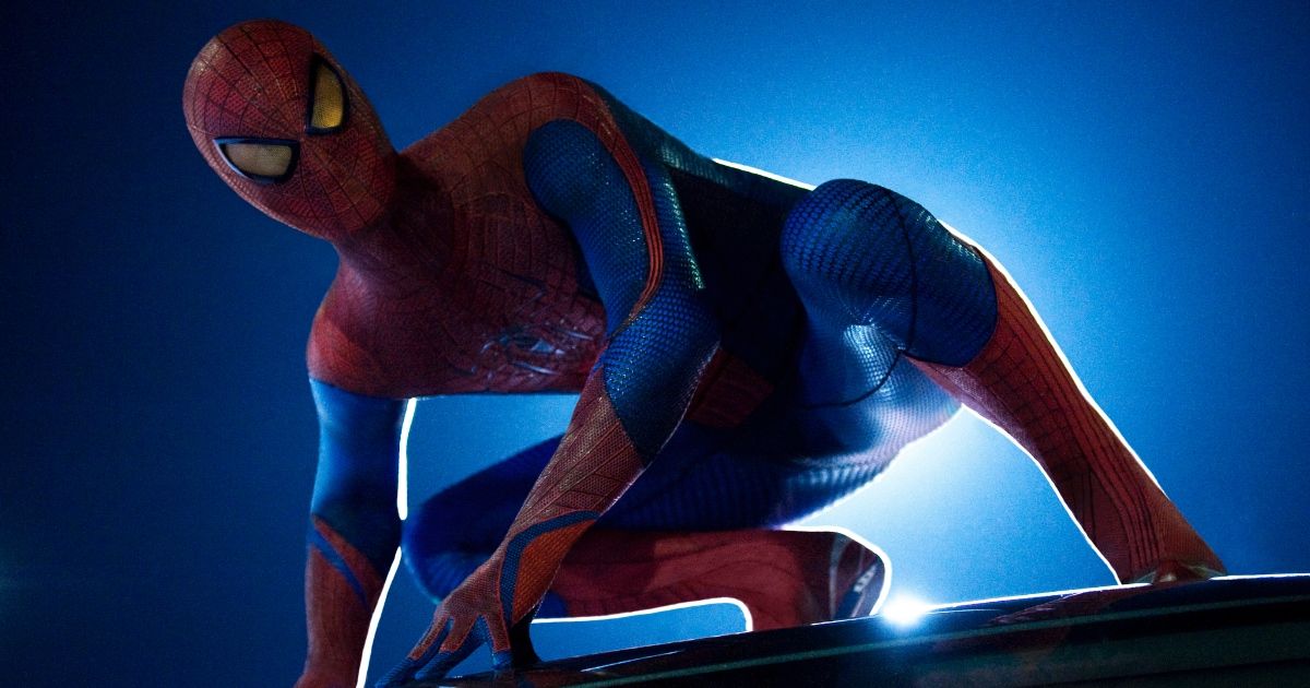 Spider-Man in Andrew Garfield in The Amazing Spider-Man