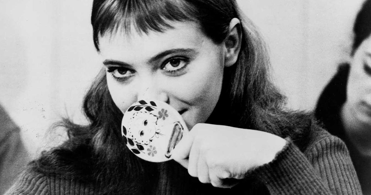 Anna Karina as Odile in Band of Outsiders