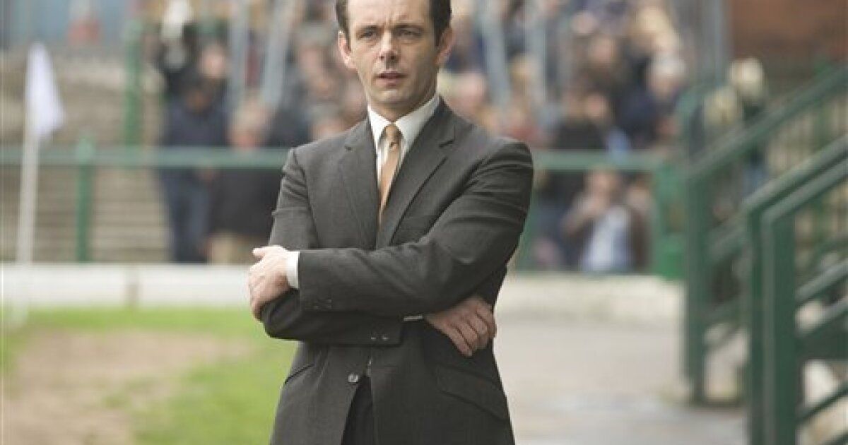 Michael Sheen as the coach in Damned United