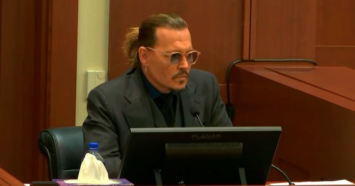 Johnny Depp in court