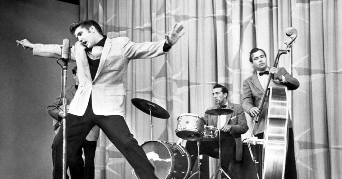 Elvis Presley on Milton Berle