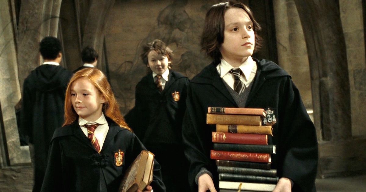 Harry Potter and the Deathly Hallows: Part 2 Young Lily Evans, Young James Potter, and Young Severus Snape