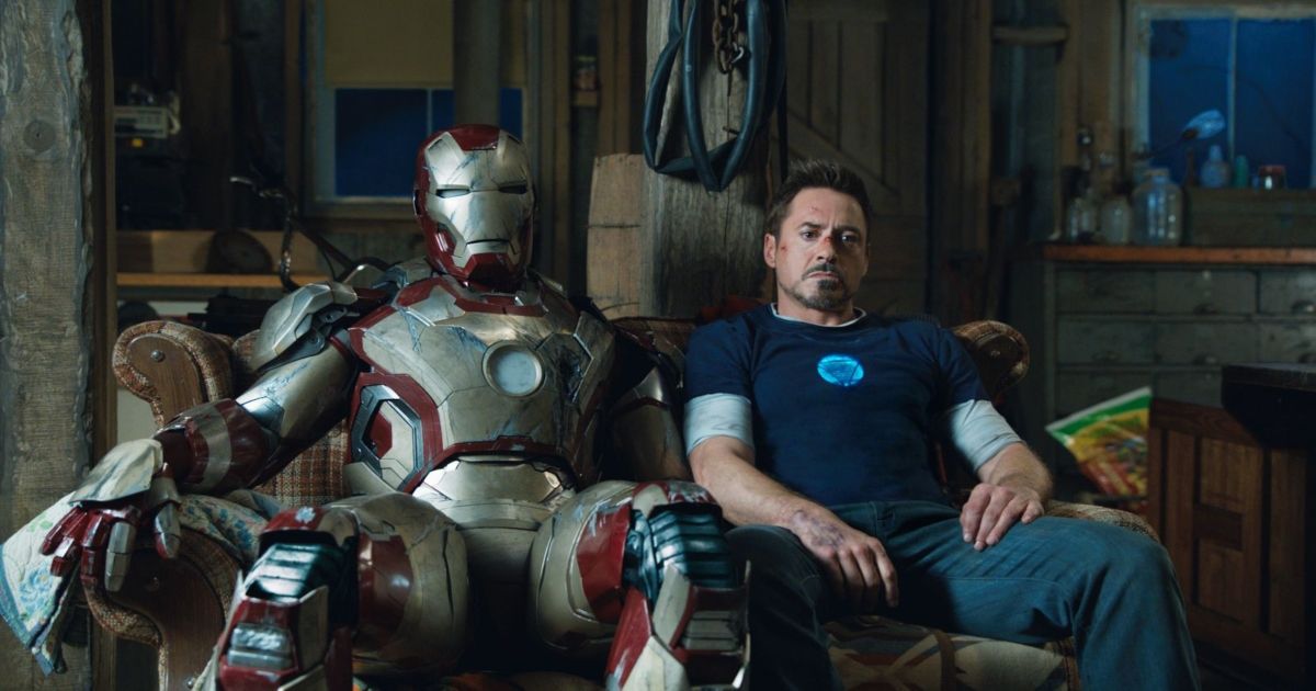 A scene from Iron Man 3