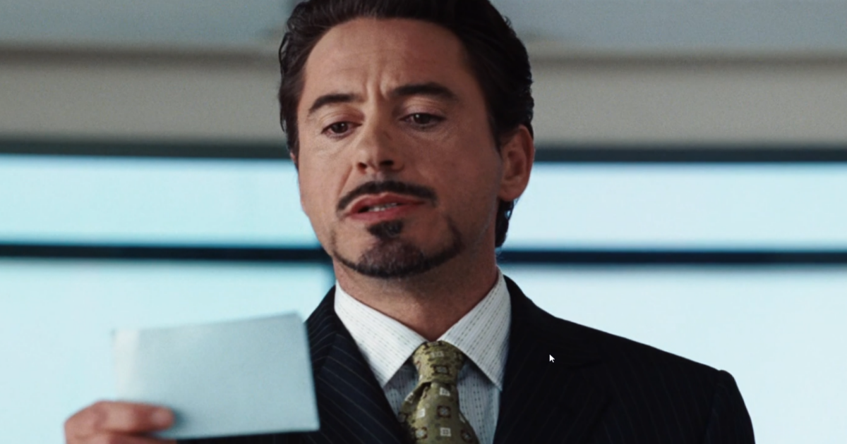 Downey Iron Man 2008 Marvel